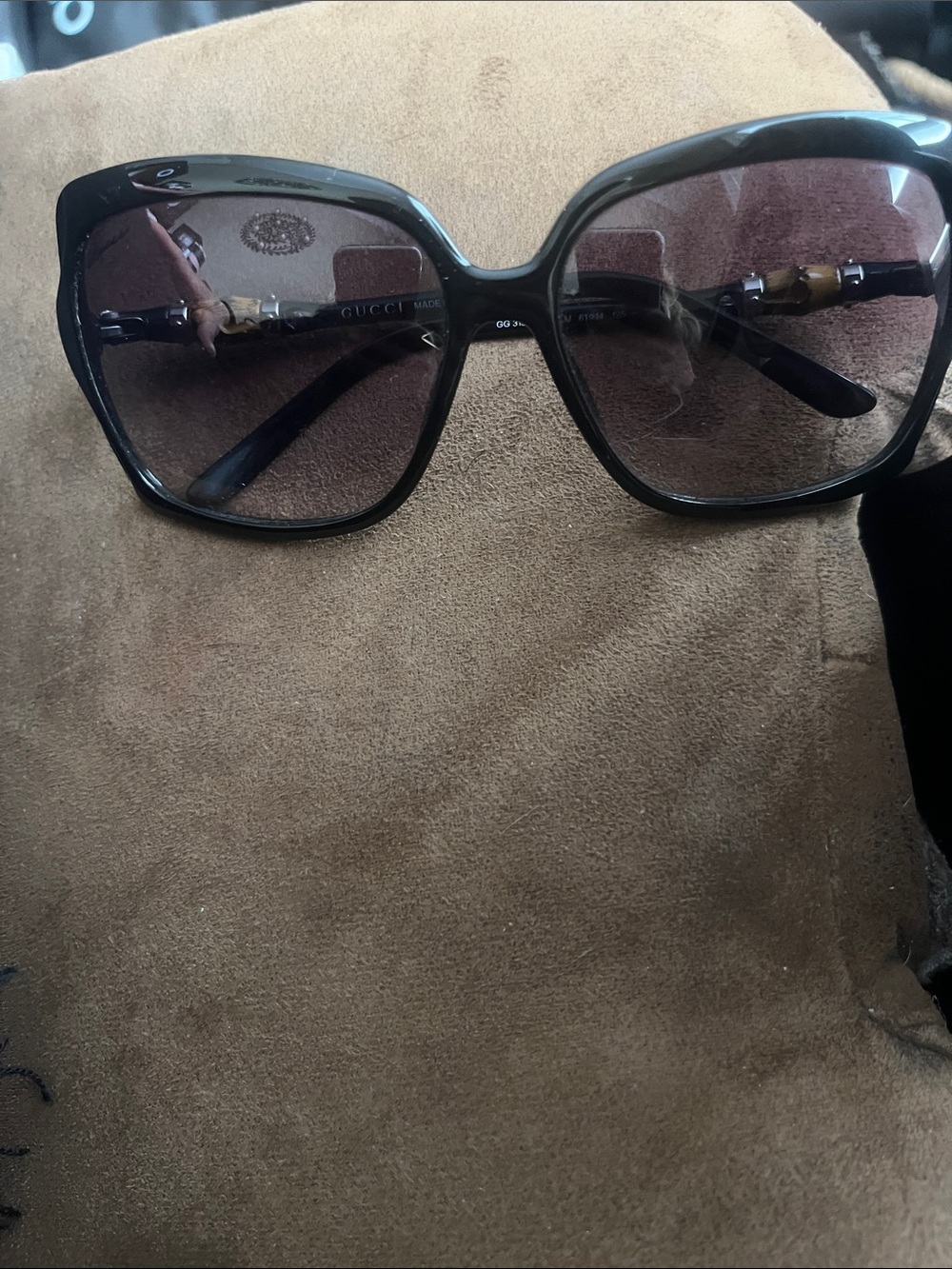 Authentic Gucci sunglasses bamboo
